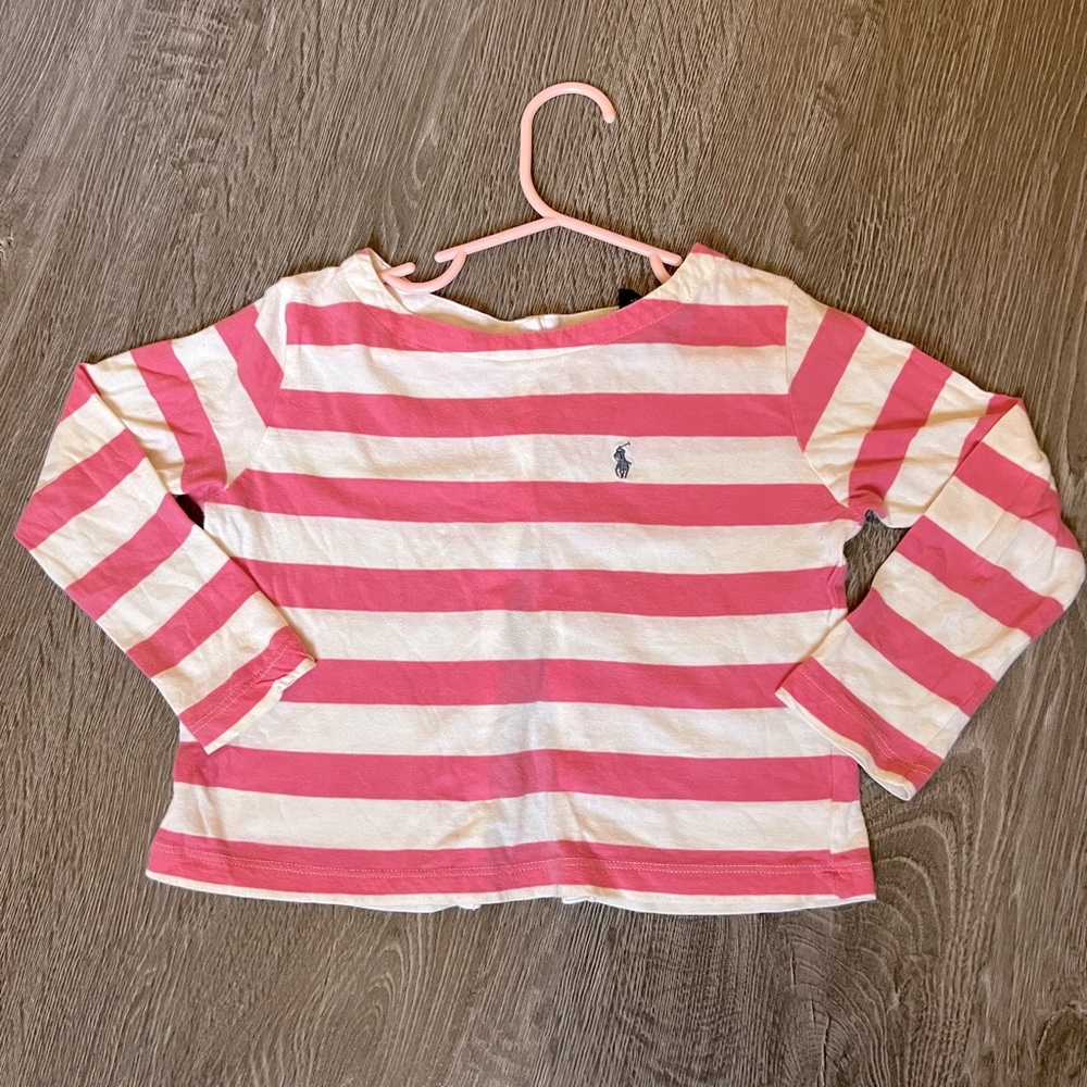 Ralph Lauren stripes tees for girls